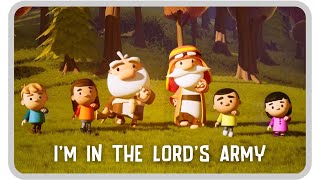 Im In the Lords Army Yes Sir Featuring Michael Tait  plus more Bible songs for kids [upl. by Elita]