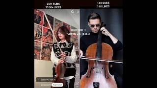 Violin VS Cello  Challenge violin cello iriskirisk music abba solo [upl. by Ladnor940]