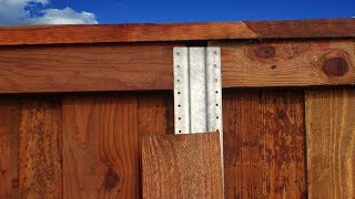 PostMaster Installation Full Video  6 Privacy Fence [upl. by Boylan882]