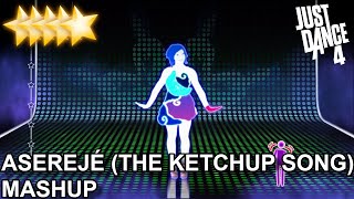 Just Dance 4  Aserejé The Ketchup Song  Mashup [upl. by Hakan]