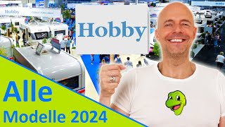 Hobby ALLE Modelle 2024  XXL Standrundgang  CARAVAN SALON [upl. by Lletnahs]