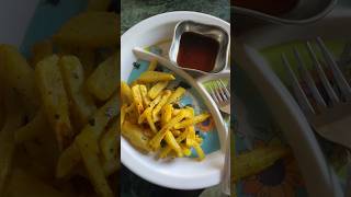 Restaurant style french fries 🍟frenchfriesaloofrieskidsfoodtrendingshortsviralvideo [upl. by Arymahs]