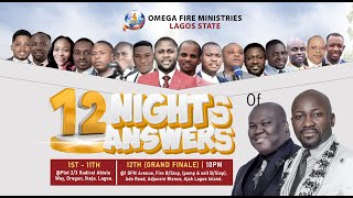 12 Nights of Answers DAY 5 With Rev Dr Fidelis Ayemoba  5th Jan 2024 [upl. by Oiciruam]