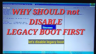 WHAT IF LEGACY SUPPORT DISABLE [upl. by Kuhlman]