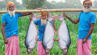 PANGAS Fish Dry Curry  40 KG 3 Big Pangas Fish Cooking  Ocean Catfish Dry Curry for Special People [upl. by Shirk]