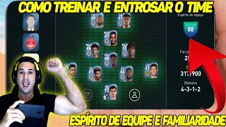 COMO TREINAR E ENTROSAR CORRETAMENTE O TIME NO PES 2021 MOBILE  DICAS EP 03 [upl. by Nojad314]