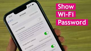 How to show WiFi password in mobile [upl. by Jorie]