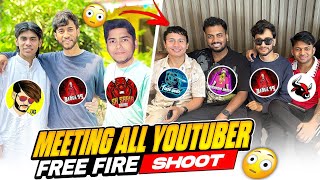 Free Fire Shoot FaceReveal Of Free Fire Admin Meeting All Youtubers 😱  Garena Free Fire [upl. by Kaitlyn]