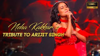 Neha Kakkar  Tribute to Arijit Singh  Vibhor Parashar  Kunal Pandit  Smule Mirchi Music Awards [upl. by Fine180]