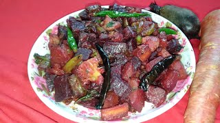 Bit gajor er niramish style sobgiBengali style recipe [upl. by Aiekan783]