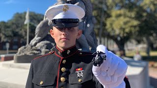 Parris Island Marine Graduation Day 2023 marine marines [upl. by Chally]