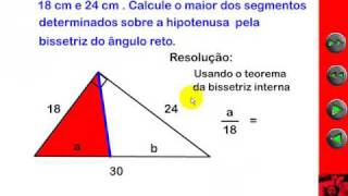 Relações Métricas no Triângulo Retângulo Aula 3 [upl. by Pamela775]