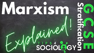 Marxism  Explained  Stratification  GCSE  Sociology [upl. by Naniac]