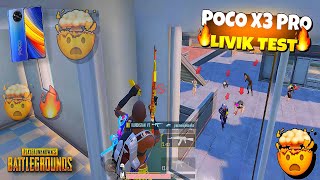 🔥Poco X3 Pro Pubg Test🥶BalancedExtreme🥵New Update 30 Livik🤯PUBG MOBILE [upl. by Arber]