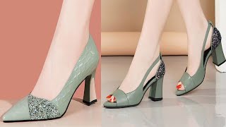 High heels sandals collection  Best sandals for women  Latest beautiful women in high heel sandals [upl. by Namqul]