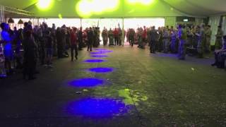 March Team Danish Veterans entering the beer tent at Camp Heumensoord in Nijmegen 2017 [upl. by Ardin582]