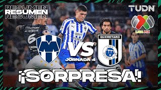 HIGHLIGHTS  Monterrey vs Querétaro  Liga Mx  CL2024 J4  TUDN [upl. by Lupiv]