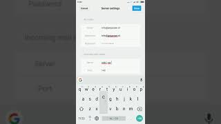 SQR email instellen op Android [upl. by Delainey410]