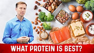 What Protein Is Best – Dr Berg [upl. by Enialedam]