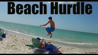 BEACH HURDLE PRANK GONE WRONG Original Full Version 2013  JOOGSQUAD PPJT [upl. by Kimball]