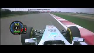 F1 2013  China  Lewis Hamilton Pole Lap  Onboard HD [upl. by Sedaiuqlem]