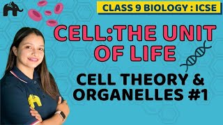 CellThe Unit of Life Class 9 ICSE Biology Chapter 1  Selina  Cell Theory amp Organelles 1 [upl. by Arratal]