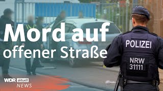 Mann erschossen in KölnKalk Täter noch auf der Flucht  WDR Aktuelle Stunde [upl. by Ardnahs]