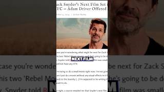 Zack Snyder UFC Movie CONFIRMED [upl. by Gaspar]