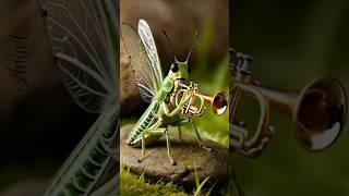 grasshopper saxophone aigenerated fyp [upl. by Mayhs]