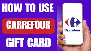 How To Redeem Carrefour Gift card  How To Use carrefour gift card [upl. by Leah708]