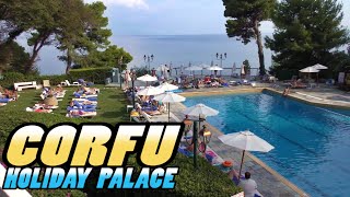 Corfu Holiday Palace Hotel Kanoni  Greece 4k [upl. by Andri]