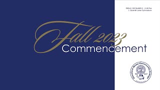 Fall 2023  Commencement [upl. by Fagen]