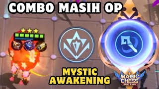 COMBO COCOK BUAT PUSH MYTHIC  MAGE MYSTIC  MAGIC CHESS UPDATE [upl. by Lurleen365]