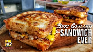 The Best Grilled Sandwich Ever  Blaze Griddle [upl. by Denny]