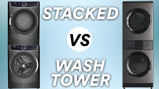 Stackable Washer and Dryer vs Wash Towers  Pros and Cons [upl. by Linehan]