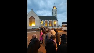 Chr Mannenkoor quotEiland Urkquot  Hoop  Oude Kerk Katwijk aan Zee [upl. by Eilla]