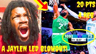 CELTICS VS HORNETS PRESEASON REACTION 2023 BOSTON CELTICS VS CHARLOTTE HORNETS HIGHLIGHTS REACTION [upl. by Yim]