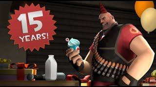 Happy Birthday Of Team Fortress 2  The Orange Box 15 Years Anniversary Video [upl. by Eanwahs513]