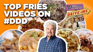 Top Fries Guy Fieri Ate on DDD  Diners DriveIns and Dives  Food Network [upl. by Neela]