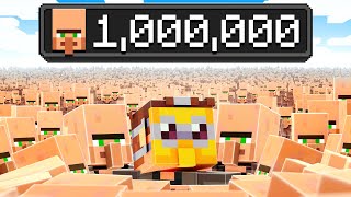 1000000 Villagers Beat Minecraft [upl. by Misti]