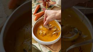 🥕Velouté aux carottes et coco🥥 soupe thermomix velouté sansgluten [upl. by Naneek]