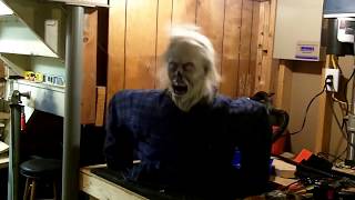 Zombie Groundbreaker  Pneumatic Animatronic Halloween Prop [upl. by Roots]