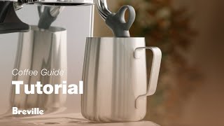 The Barista Touch™  How to texture milk at home like a pro  Breville USA [upl. by Ilana701]