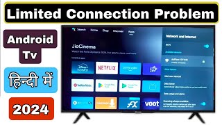 how to solve limited connection problem in android tv l limited connection wifi android tv part2 [upl. by Randolf]