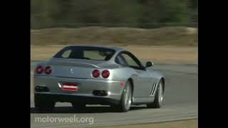 Motorweek 2004 Ferrari 575M Maranello Road Test [upl. by Schaeffer107]