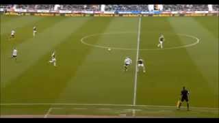 22032014 Wayne Rooney Amazing Volley Goal 58 Yard vs West Ham [upl. by Aylward]