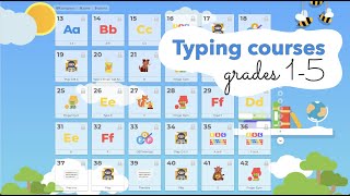 TypingClub  Typing course for grades 15 [upl. by Mackintosh867]