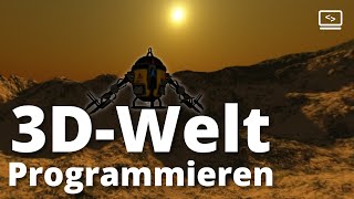 3D Welt programmieren mit JavaScript Threejs Tutorial [upl. by Herbert]