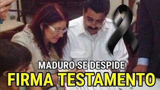 REVELAN DURA ENFERMEDAD DE CILIA FLORES MUJER DE MADURO [upl. by Ailekahs]