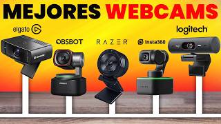 Mejores WEBCAMS calidad precio para STREAM y VIDEOLLAMADAS 📷 Top Webcam BAJA y ALTA GAMA [upl. by Ruskin667]